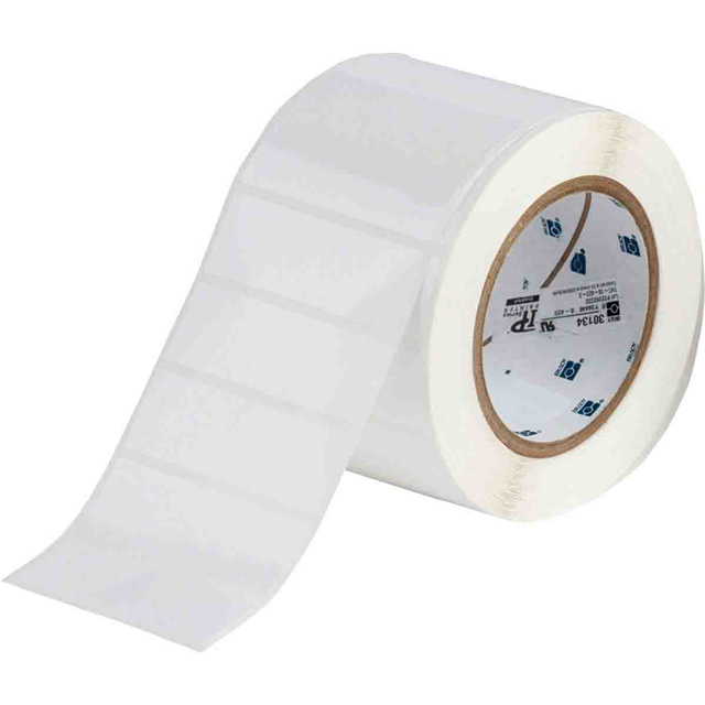 LABEL 1" H X 3"W WHITE 1=3000PCS