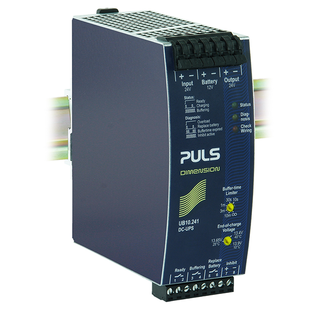 DIN RAIL UPS CONTR 24V 3.9-40AH