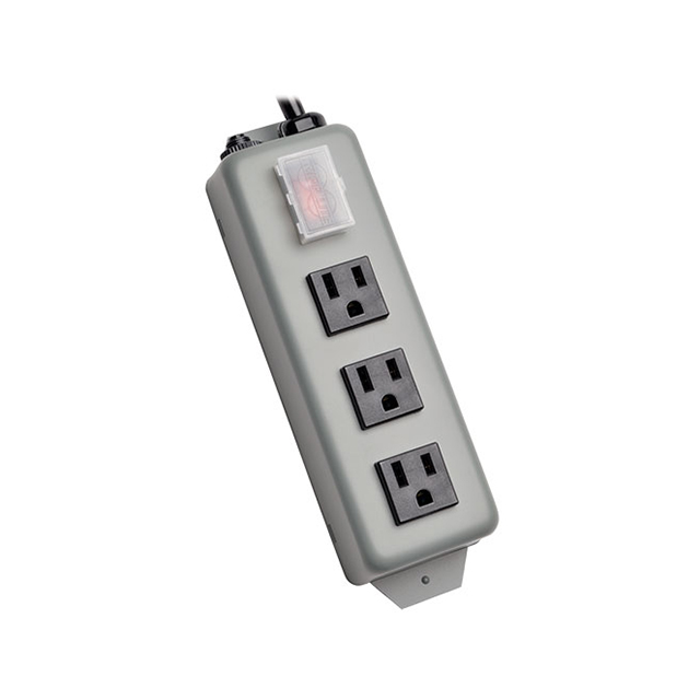 WABER INDUSTRIAL POWER STRIP MET