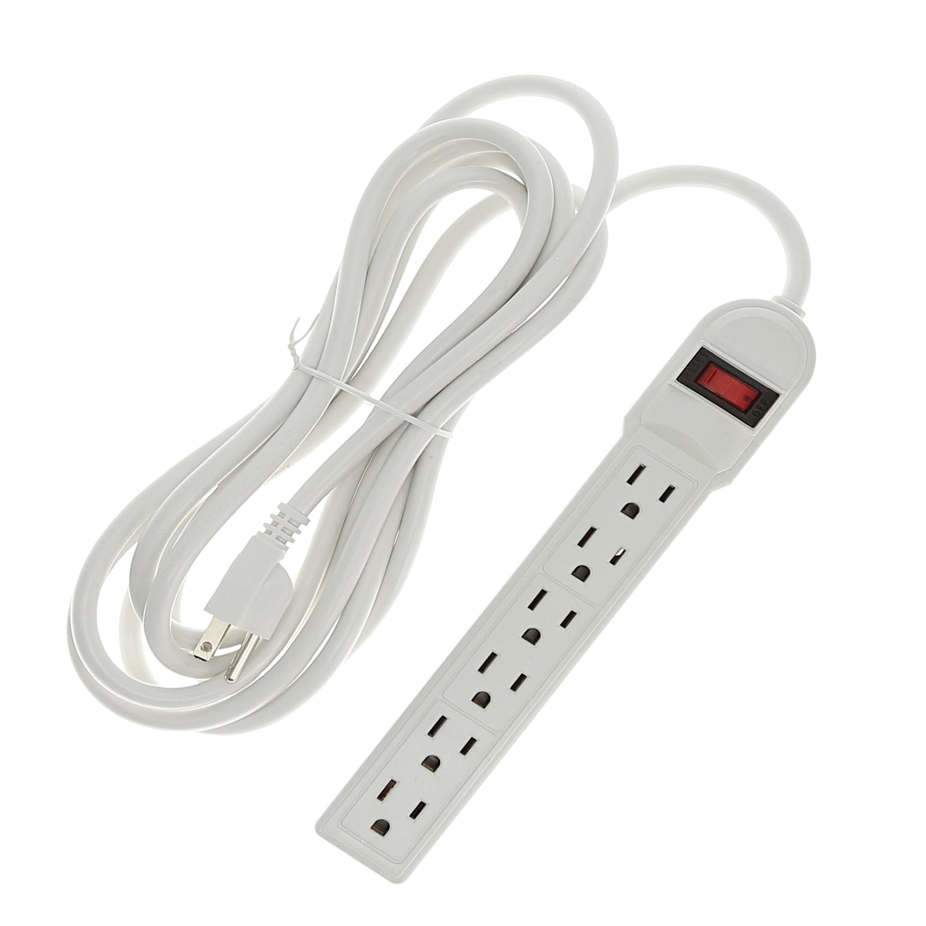 12Ft 6-Outlet Surge Protector 14