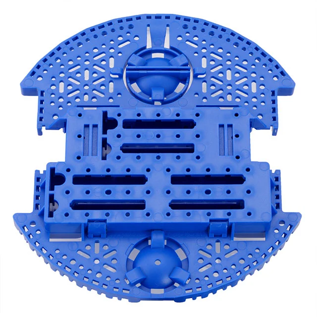 ROMI CHASSIS BASE PLATE - BLUE