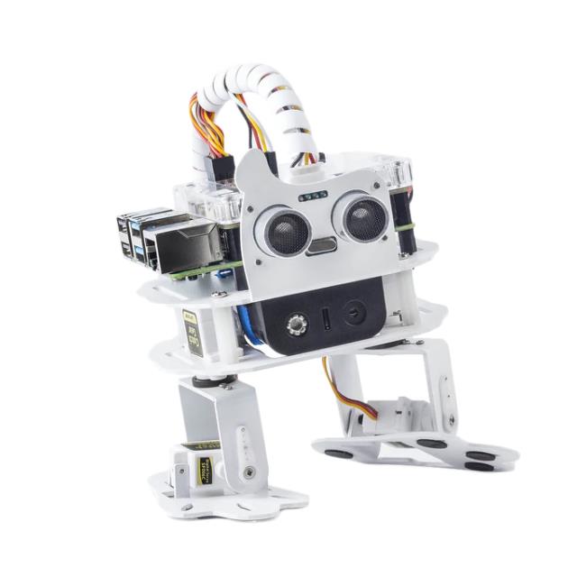 ALUMINUM BIPED ROBOT FOR RASPBER