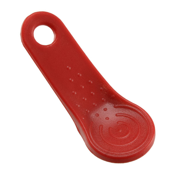 IBUTTON KEY RING MOUNT RED
