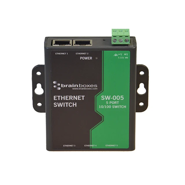 5 PORT UNMANAGED ETHERNET SWITCH