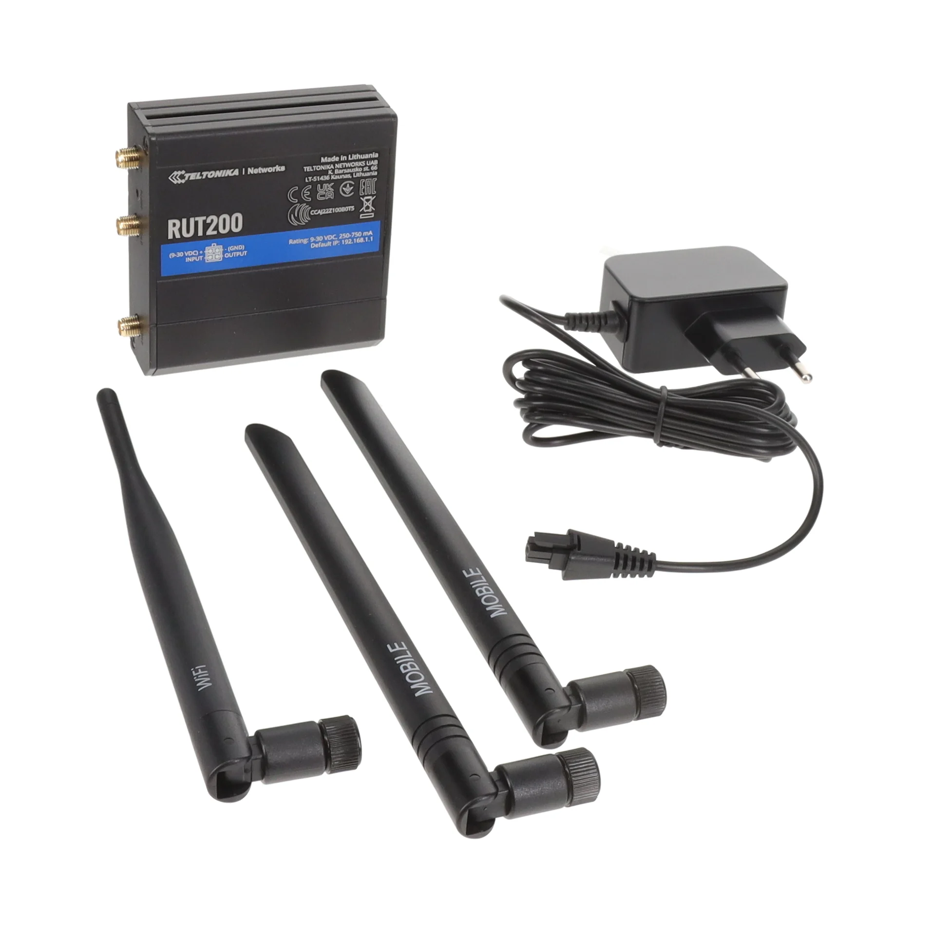 RUT200 EUROPE, THE MIDDLE EAST,