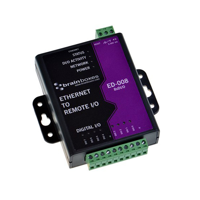 ETHERNET TO 8 DIGITAL IO LINES