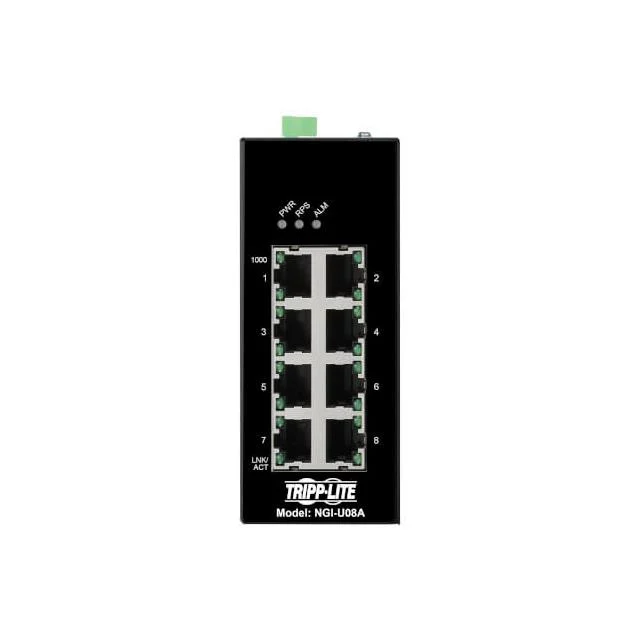 INDUSTRIAL ETHERNET SWITCH 8-POR