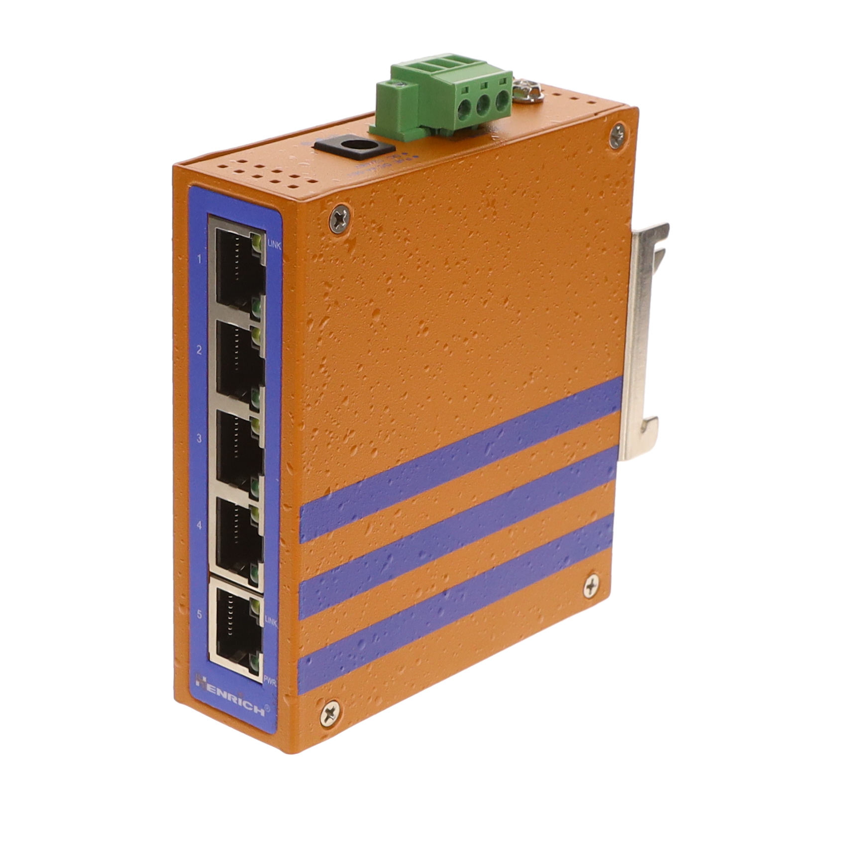 DIN-RAIL UNMANAGED, 5 X 100MBPS