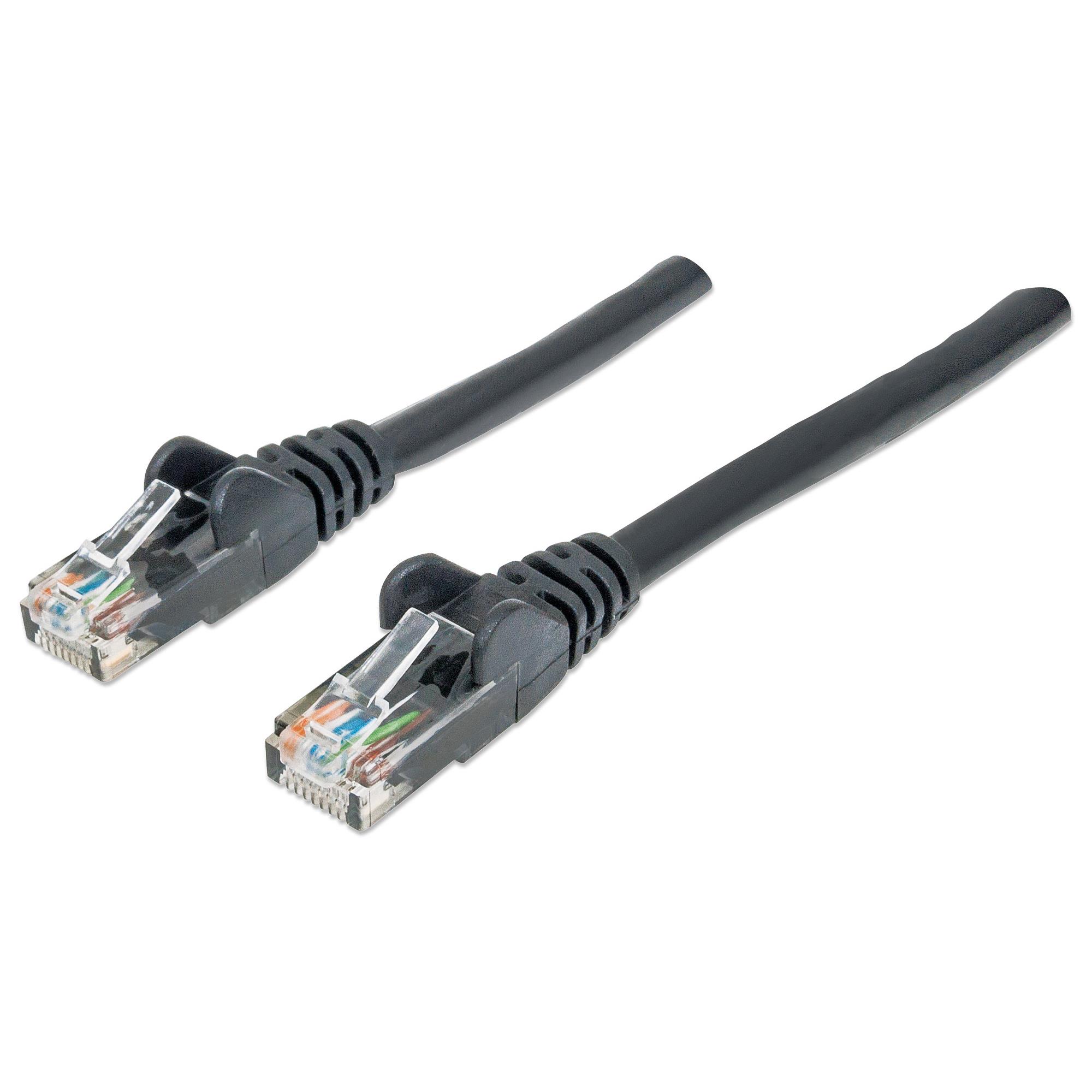 Cat6 Network Cable 1 ft Black