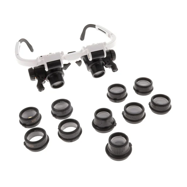 EYEGLASS TYPE EYE LOUPE WITH DUA