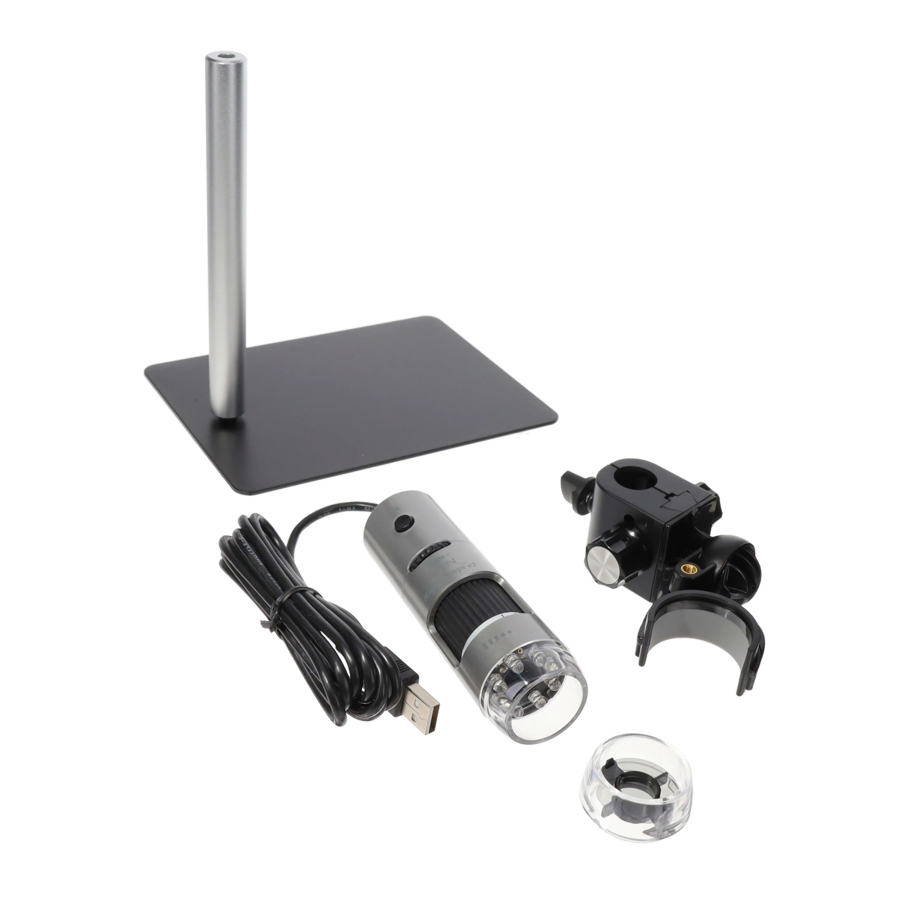 MICROSCOPE DGTL 10X-200X W/LIGHT