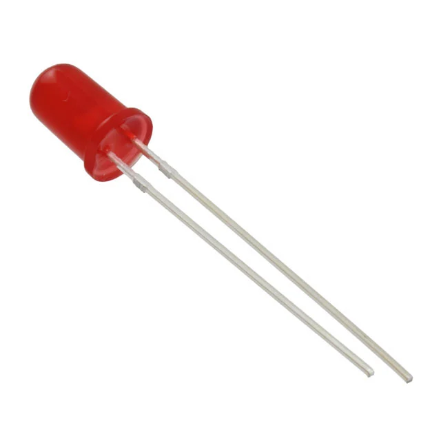 LED RED DIFFUSED 5MM ROUND T/H