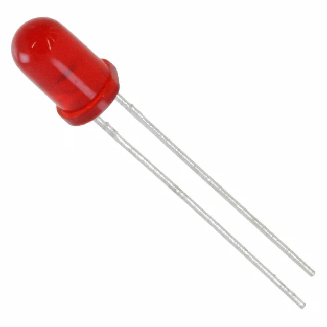 LED RED DIFFUSED T-1 3/4 T/H