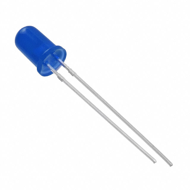 LED BLUE DIFFUSED 5MM ROUND T/H