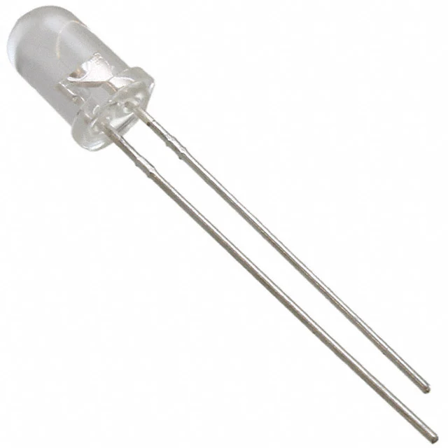 LED GREEN CLEAR 5MM ROUND T/H