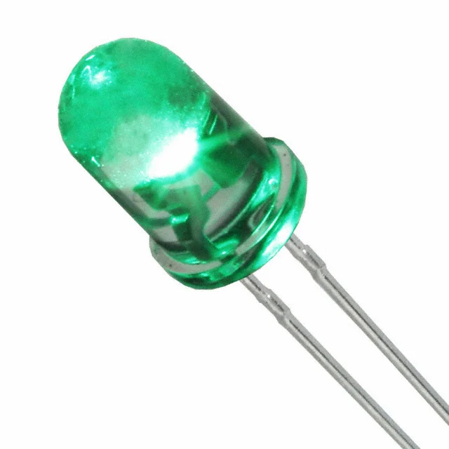 LED GREEN CLEAR 5MM ROUND T/H LED GREEN CLEAR 5MM ROUND T/H