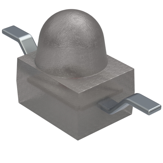 LED RED CLR AXIAL SMD BOTTOM ENT