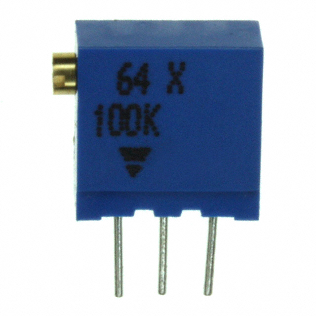 TRIMMER 100KOHM 0.5W PC PIN SIDE