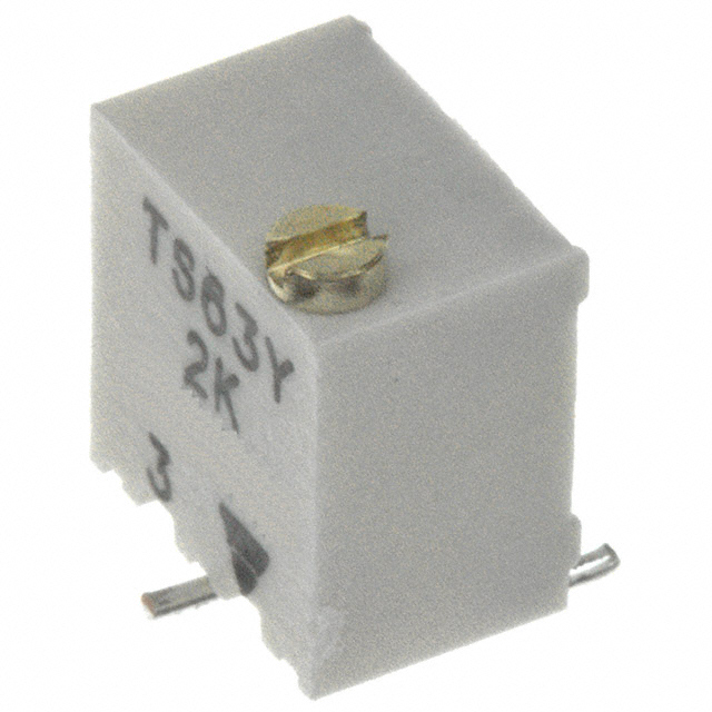TRIMMER 2K OHM 0.25W GW TOP ADJ