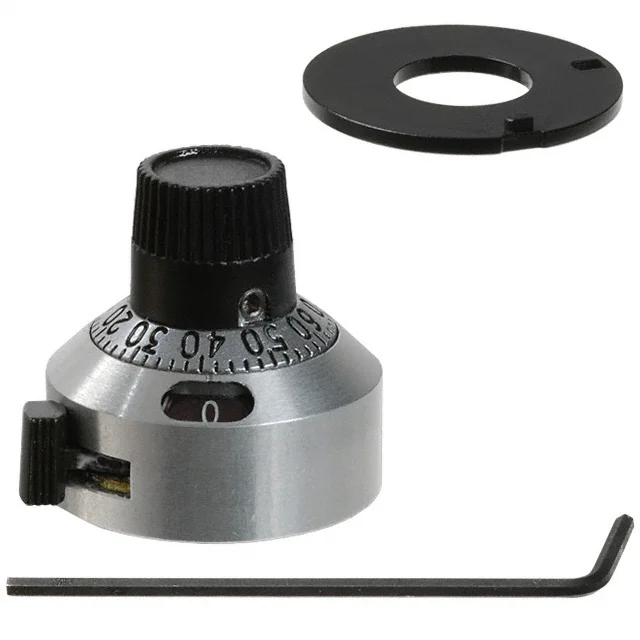 SCALE DIAL 0.25" 15 TURN METAL