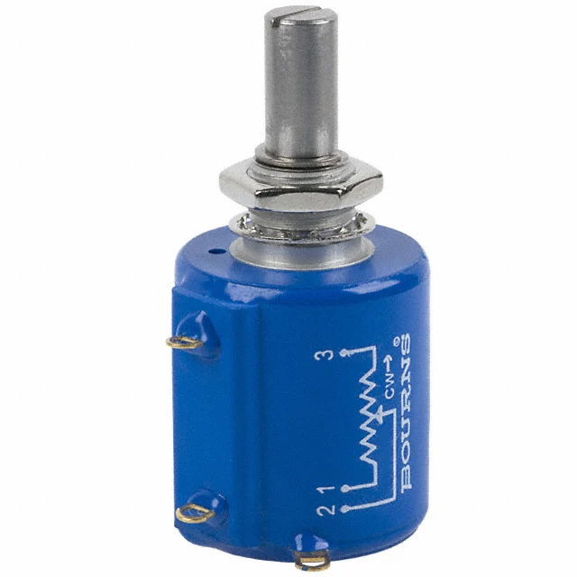 POT 10K OHM 2W WIREWOUND LINEAR POT 10K OHM 2W WIREWOUND LINEAR