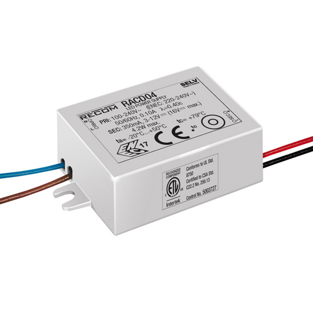 LED DRIVER CC AC/DC 3-12V 350MA