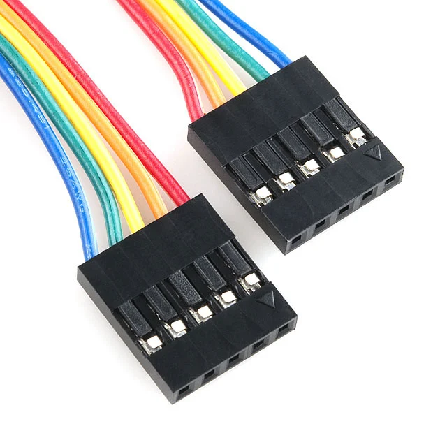 JUMPER WIRE 0.1" 5-PIN 12"