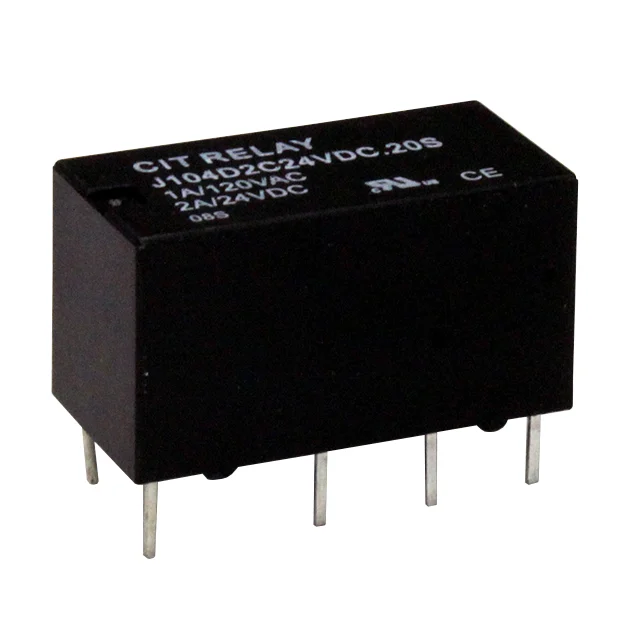 RELAY GEN PURPOSE DPDT 2A 24V