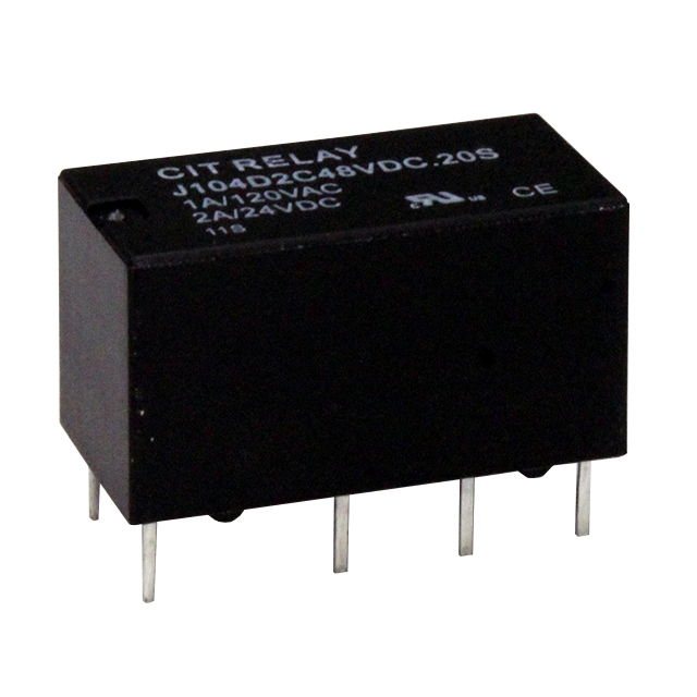RELAY GEN PURPOSE DPDT 2A 48V