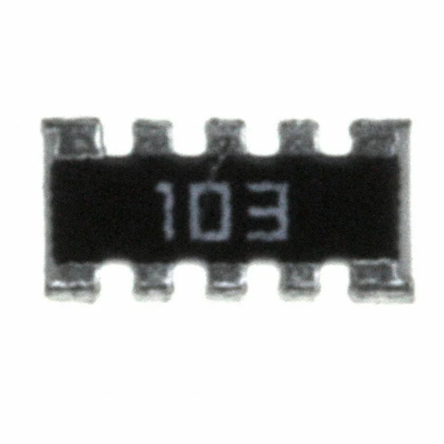 RES ARRAY 8 RES 10K OHM 1206