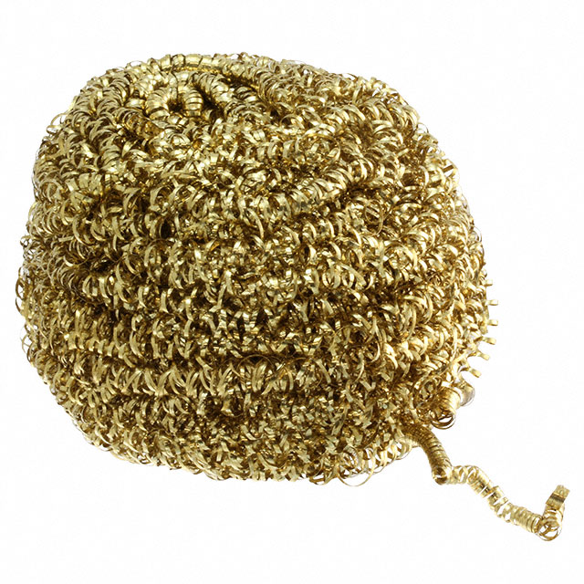 SOLDER SCOUR PAD MTL BRSS WOOL