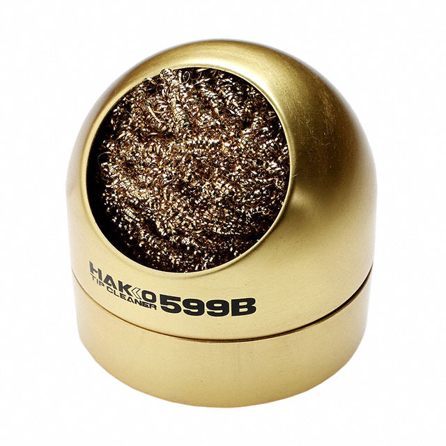 SLDR SCOURPAD W/HLDR MTL BRSS WL