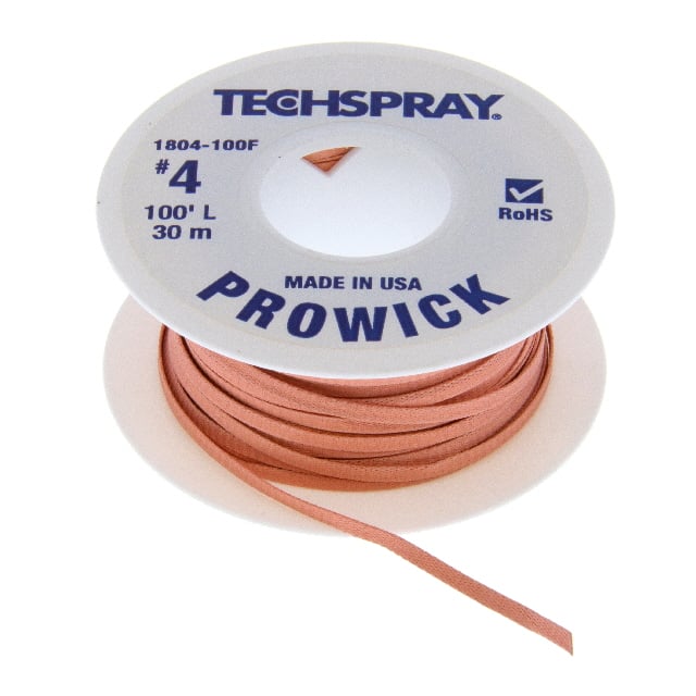 DESOLDER BRAID ROSIN 0.098" 100'