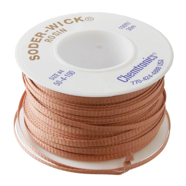 DESOLDER BRAID ROSIN 0.11" 100'