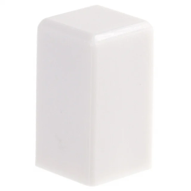 CAP PUSHBUTTON SQUARE WHITE CAP PUSHBUTTON SQUARE WHITE
