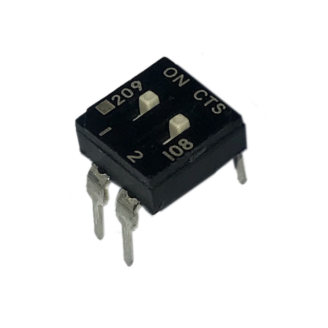 SWITCH SLIDE DIP SPST 0.1A 20V SWITCH SLIDE DIP SPST 0.1A 20V