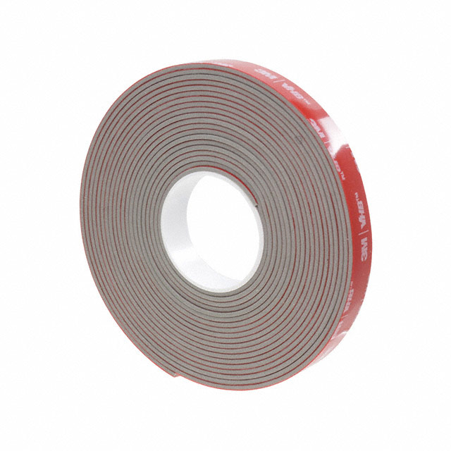 TAPE DBL SIDED GRAY 1/2"X5YDS