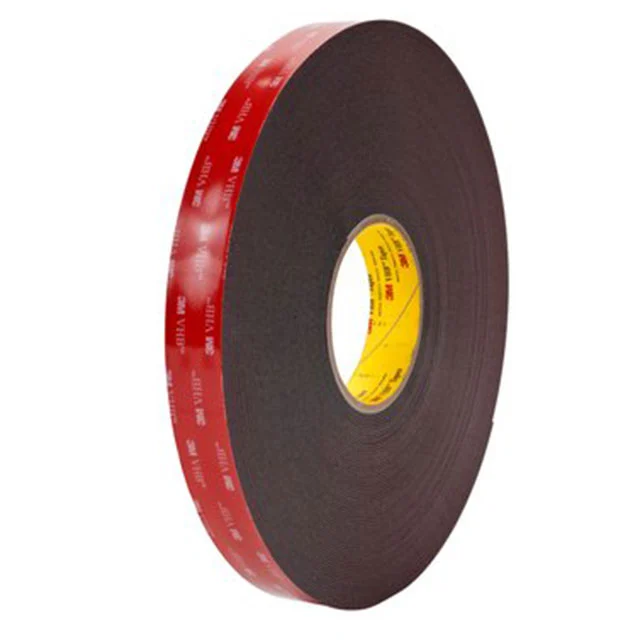 TAPE DBL SIDED BLACK 3/4"X36YDS