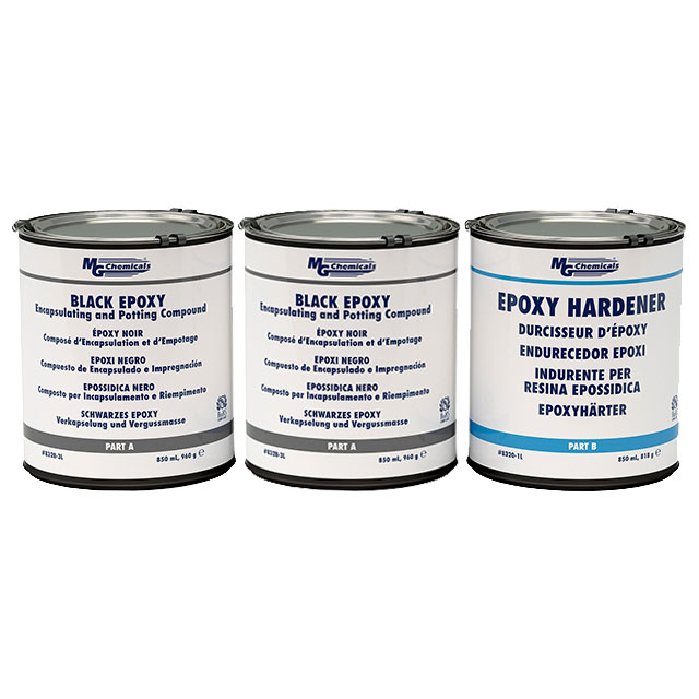 BLACK EPOXY, POTTING COMPOUND