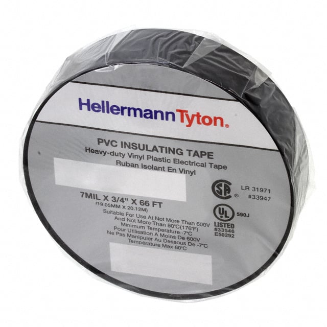 TAPE ELECTRICAL BLACK 3/4"X22YDS