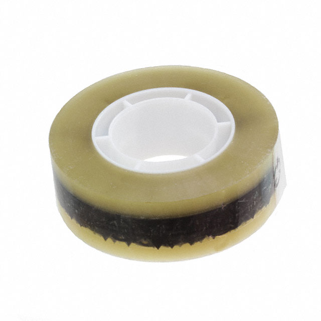 TAPE ANTISTAT CLR/BLK 3/4"X36YDS