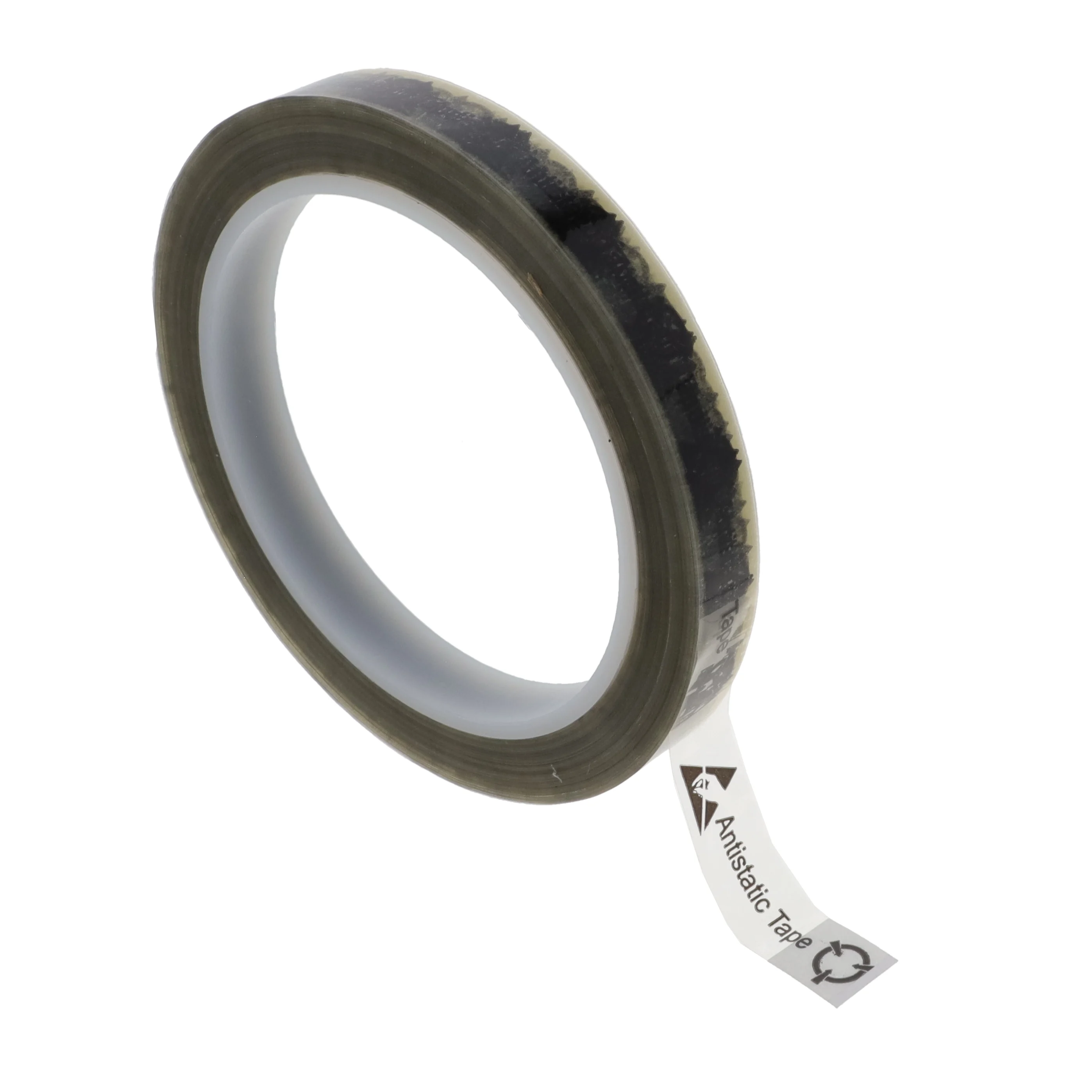TAPE ANTISTAT CLR/BLK 1/2"X72YDS