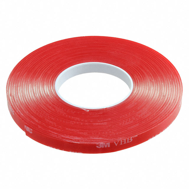 TAPE DBL SIDED CLR 1/4"X5YDS