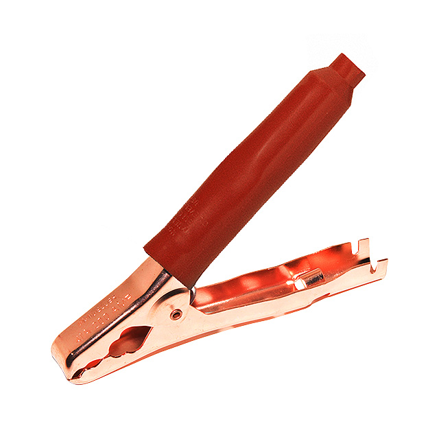 BATTERY CLIP STEEL INSUL 200A