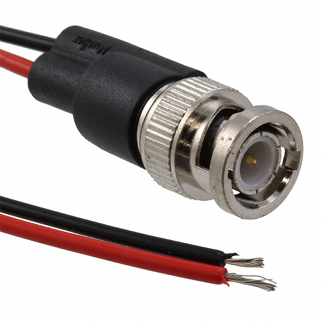 TEST LEAD BNC TO WIRE LEADS 7"