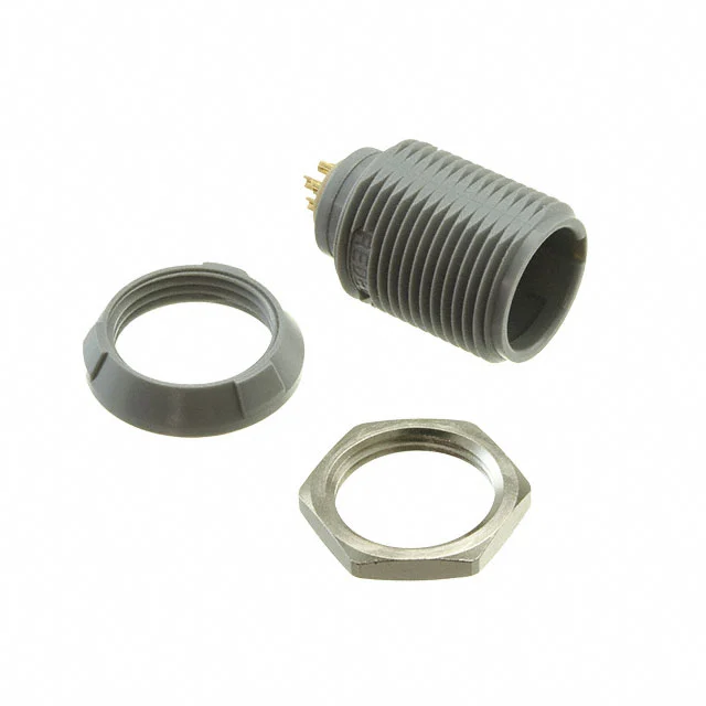 CONN RCPT FMALE 4P GOLD SLDR CUP