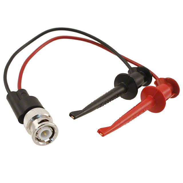 TEST LEAD BNC TO GRAB HOOK 5.5"