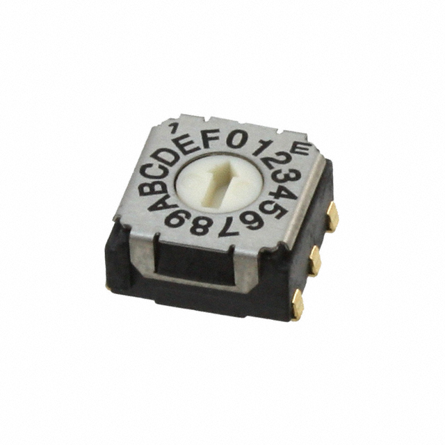 SWITCH ROTARY DIP HEX 0.1A 5V SWITCH ROTARY DIP HEX 0.1A 5V