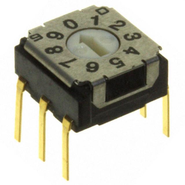 SWITCH ROTARY DIP BCD 0.1A 5V