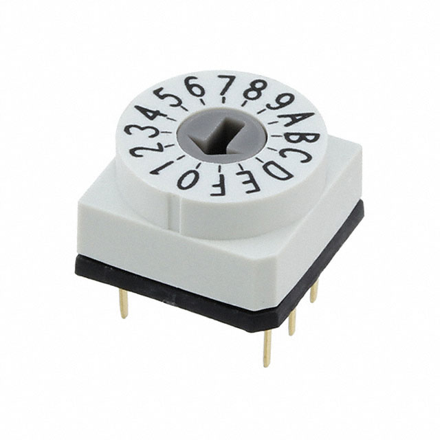 SWITCH ROTARY DIP HEX 0.15A 24V